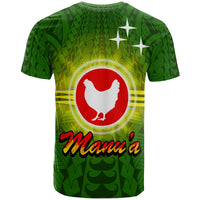 American Samoa Polynesian T Shirt Manua Flag Sunlight - Polynesian Pride