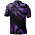 Chuuk Custom Polo Shirt Polynesian Tattoo Purple Version - Polynesian Pride