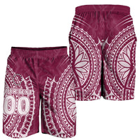 (Custom Personalised) Cook Islands Mangaia Men Short - Tribal Pattern - LT12 - Polynesian Pride