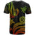 Solomon Islands T Shirt Polynesian Turtle With Pattern Reggae - Polynesian Pride