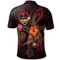 Guam Polynesian Custom Polo Shirt Legend of Guam (Red) - Polynesian Pride