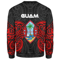 Guam Polynesian Custom Personalised Sweater - Spirit Style - Polynesian Pride