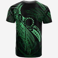 Cook Islands Polynesian T Shirt Cook Islands Legend Green Version - Polynesian Pride