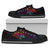 Fiji Low Top Shoes - Butterfly Polynesian Style - Polynesian Pride