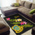 Tuvalu Polynesian Area Rug - Plumeria Tribal - Polynesian Pride