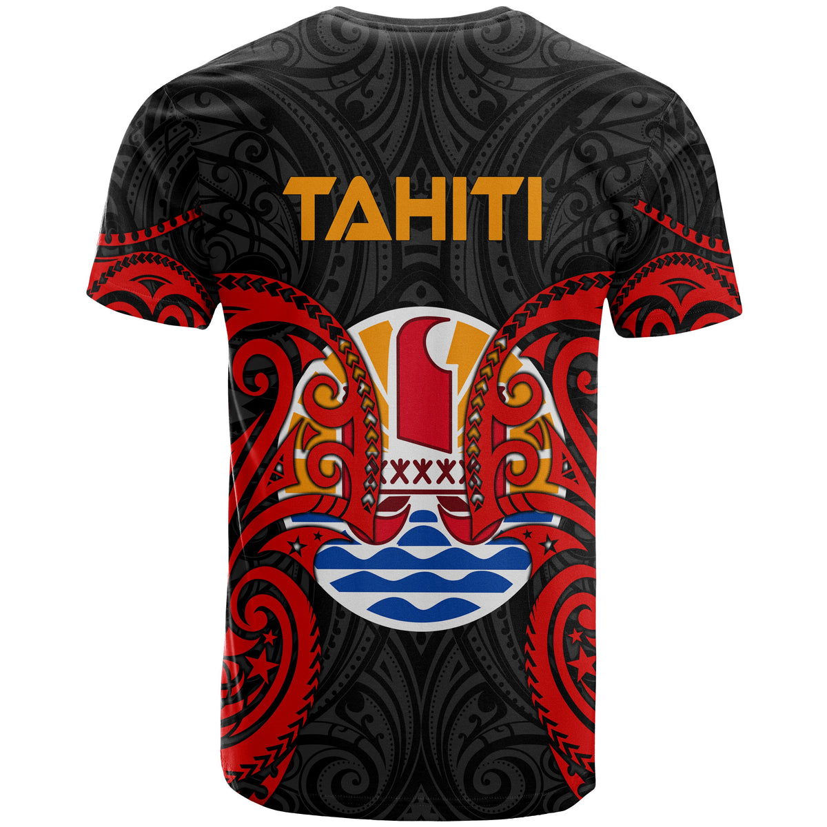 Tahiti Polynesian T Shirt Tahitians Spirit - Polynesian Pride