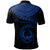 Pohnpei Polynesian Polo Micronesian Waves (Blue) - Polynesian Pride