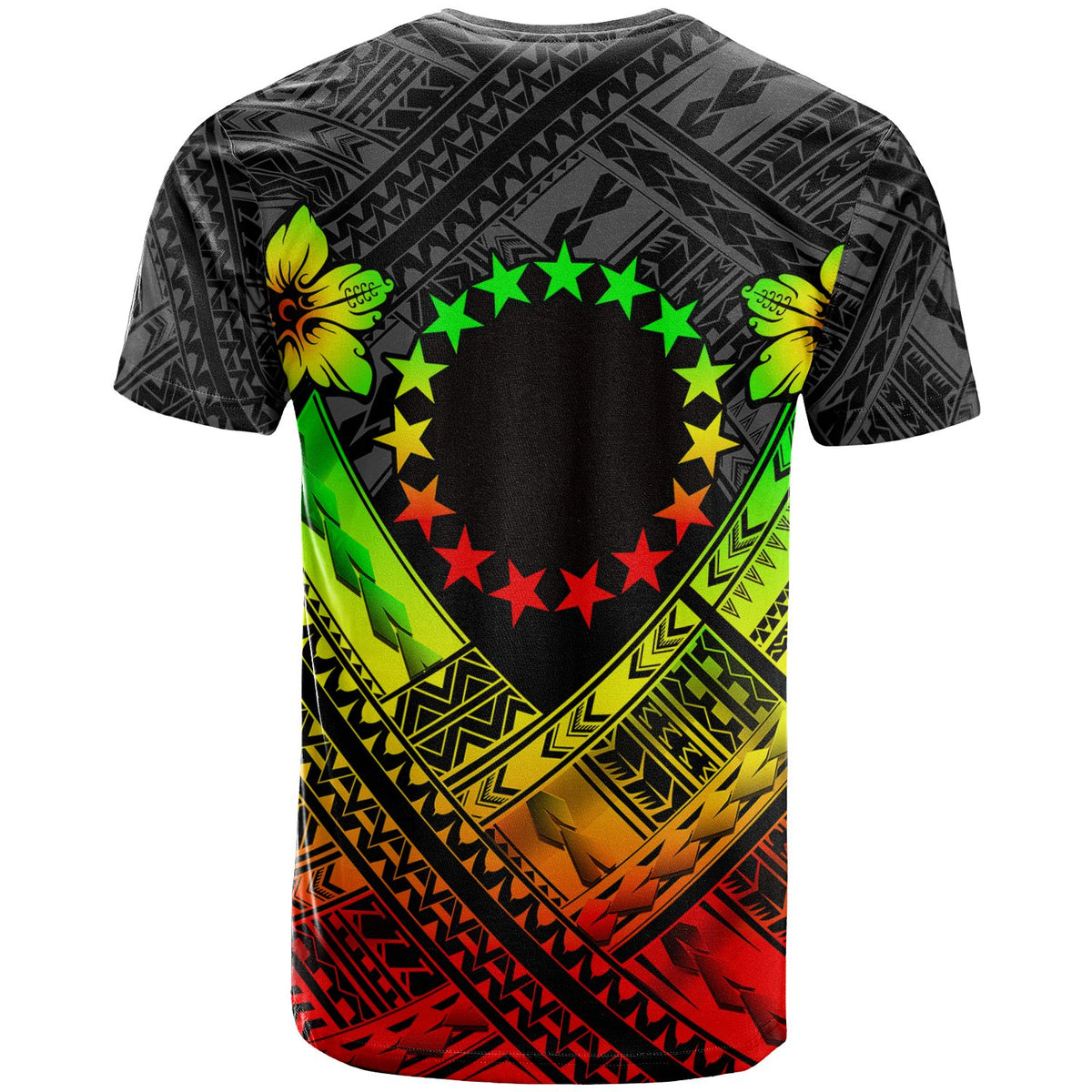 Cook Islands Polynesian T Shirt Cook Islands Reggae Seal Camisole Hibiscus Style - Polynesian Pride