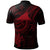 Tokelau Custom Polo Shirt Red Turtle - Polynesian Pride