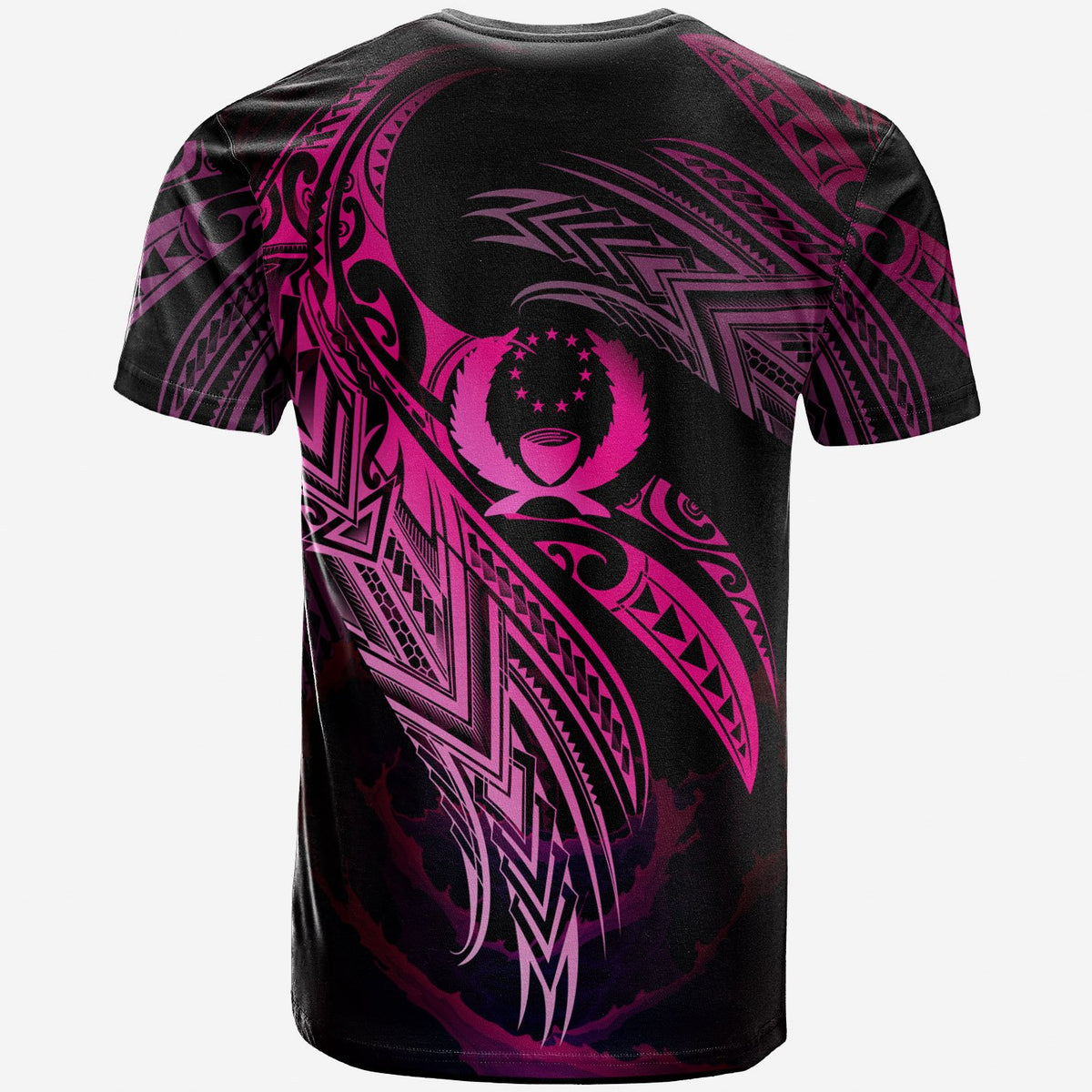 Pohnpei Polynesian T Shirt Pohnpei Legend Pink Version - Polynesian Pride