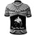 Papua New Guinea Custom Polo Shirt Polynesian Tattoo White Version - Polynesian Pride