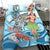 Palau Bedding Set - Polynesian Girls With Shark - Polynesian Pride