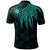 The Philippines Polo Shirt Polynesian Wings (TurQuoiSe) - Polynesian Pride