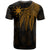 The Philippines Custom T Shirt Polynesian Wings (Golden) - Polynesian Pride