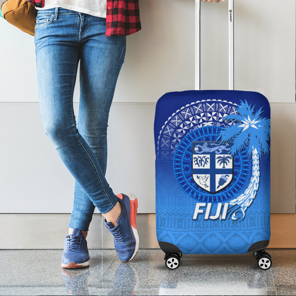 Fiji Tapa Tribal Coconut Tree Luggage Covers - LT12 - Polynesian Pride