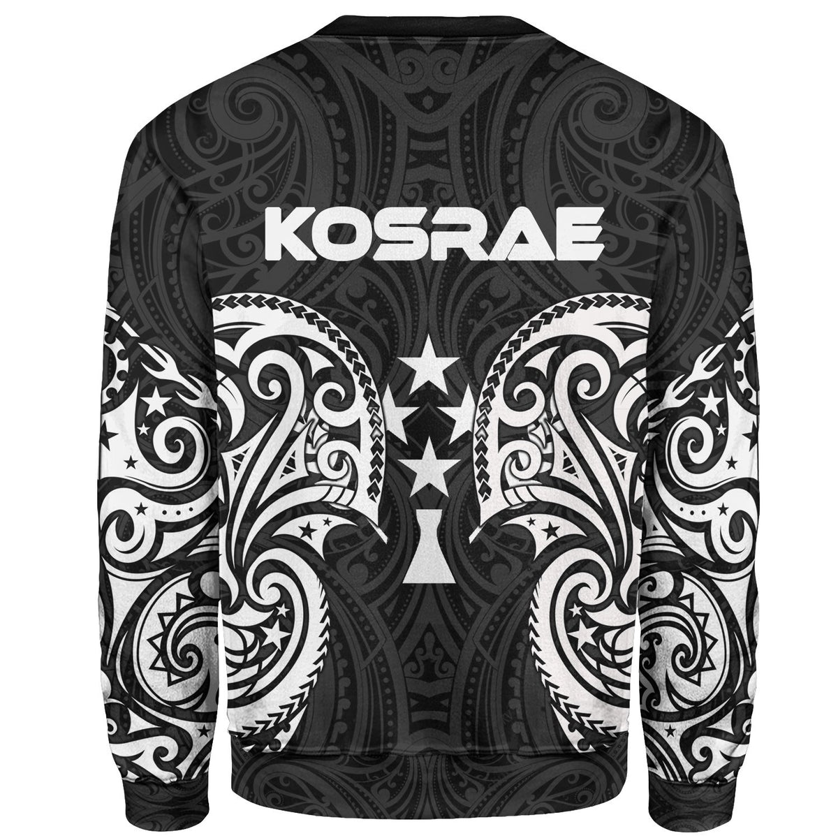 Kosrae Polynesian Sweater - Spirit Style White - Polynesian Pride