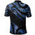 Samoa Polo Shirt Polynesian Tattoo Blue Version - Polynesian Pride