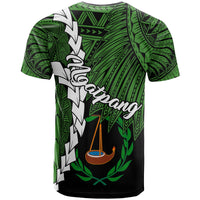 Palau Ngatpang Polynesian Custom T Shirt Tribal Wave Tattoo - Polynesian Pride
