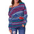 Samoa Christmas Women Off Shoulder Sweater - Ugly Christmas - LT12 - Polynesian Pride