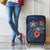 Fiji Polynesian Luggage Cover - Blue Turtle Hibiscus - Polynesian Pride