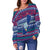 Guam Christmas Women Off Shoulder Sweater - Ugly Christmas - LT12 - Polynesian Pride