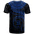 Niue Polynesian T Shirt Niue Waves (Blue) - Polynesian Pride