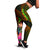 Tokelau Polynesian Women's Leggings - Hibiscus and Banana Leaves Reggae - Polynesian Pride