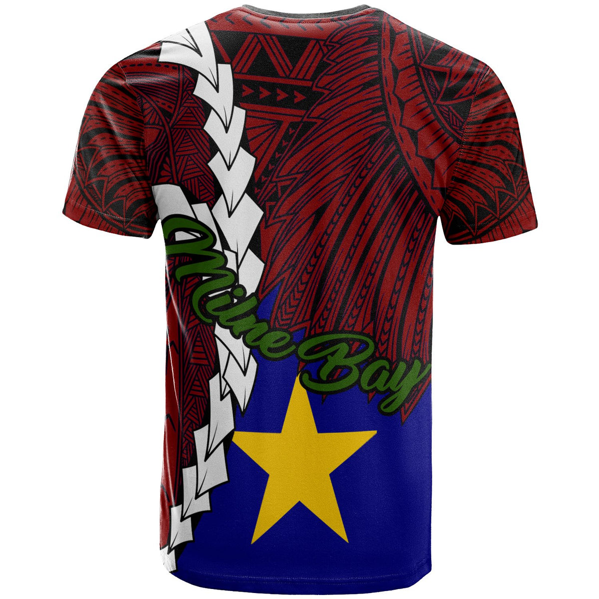 Papua New Guinea Milne Bay Province Polynesian T Shirt Tribal Wave Tattoo - Polynesian Pride