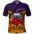 Samoa Polo Shirt Hibiscus With Tribal LT12 - Polynesian Pride