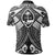 Guam Polynesian Polo Shirt Guam White Seal with Polynesian Tattoo Ver 01 - Polynesian Pride