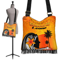American Samoa Boho Handbag - Taema II Leone - Polynesian Pride