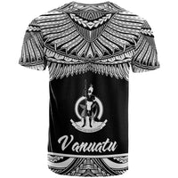 Vanuatu Polynesian Custom T Shirt Vanuatuan Pride White Version - Polynesian Pride
