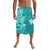 Custom Polynesian Lavalava Turquoise Sea Turtle Honu and Map LT13 Turquoise - Polynesian Pride