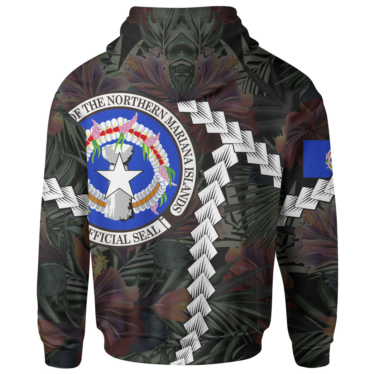 CNMI Polynesian Hoodie Chain Polynesian - Polynesian Pride