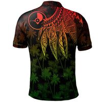 Yap Custom Polo Polynesian Wings (Reggae) - Polynesian Pride