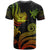 Papua New Guinea T Shirt Polynesian Turtle With Pattern Reggae - Polynesian Pride