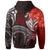 Samoa Hoodie Samoa Seal Wave Style (Red) - Polynesian Pride