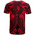 Yap Custom T Shirt Red Seal with Polynesian Tattoo - Polynesian Pride