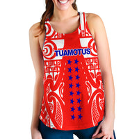 Tuamotu Archipelago Tribal Tattoo Women Tank Top - LT12 - Polynesian Pride