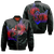 Valentine Day Guam Couple Im His Bomber Jacket Heart Tribal - LT12 Bomber Jacket Black - Polynesian Pride