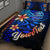 Guam Custom Personalised Quilt Bed Set - Vintage Tribal Mountain - Polynesian Pride