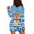 (Custom Personalised) Fiji Polynesian Hoodie Dress Fijian Tapa Pattern LT13 - Polynesian Pride