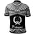 Pohnpei Polo Shirt Polynesian Tattoo White Version - Polynesian Pride