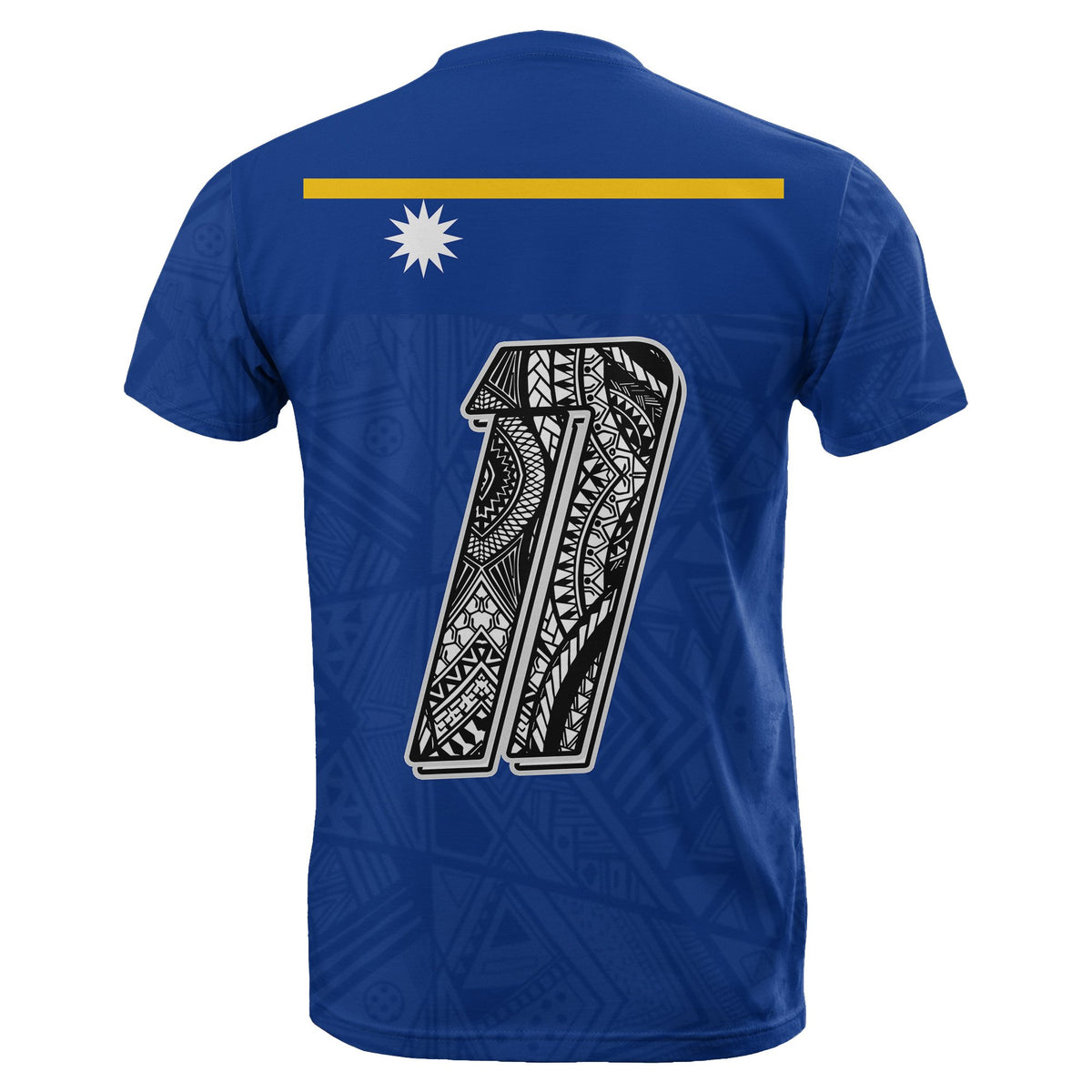 Nauru All Over T Shirt Nauru Flag Micronesia Style - Polynesian Pride