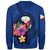 Philippines Polynesian Sweater - Floral With Seal Blue - Polynesian Pride