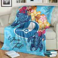 Yap Custom Personalised Premium Blanket - Tropical Style - Polynesian Pride