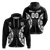 Custom Fiji Rugby Sevens Fijian Tapa Pattern Hoodie LT12 Zip Hoodie Black - Polynesian Pride