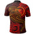 Chuuk Polo Shirt Red Shark Polynesian Tattoo - Polynesian Pride