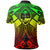 Guam Polynesian Polo Shirt Guam Reggae Seal with Polynesian Tattoo - Polynesian Pride