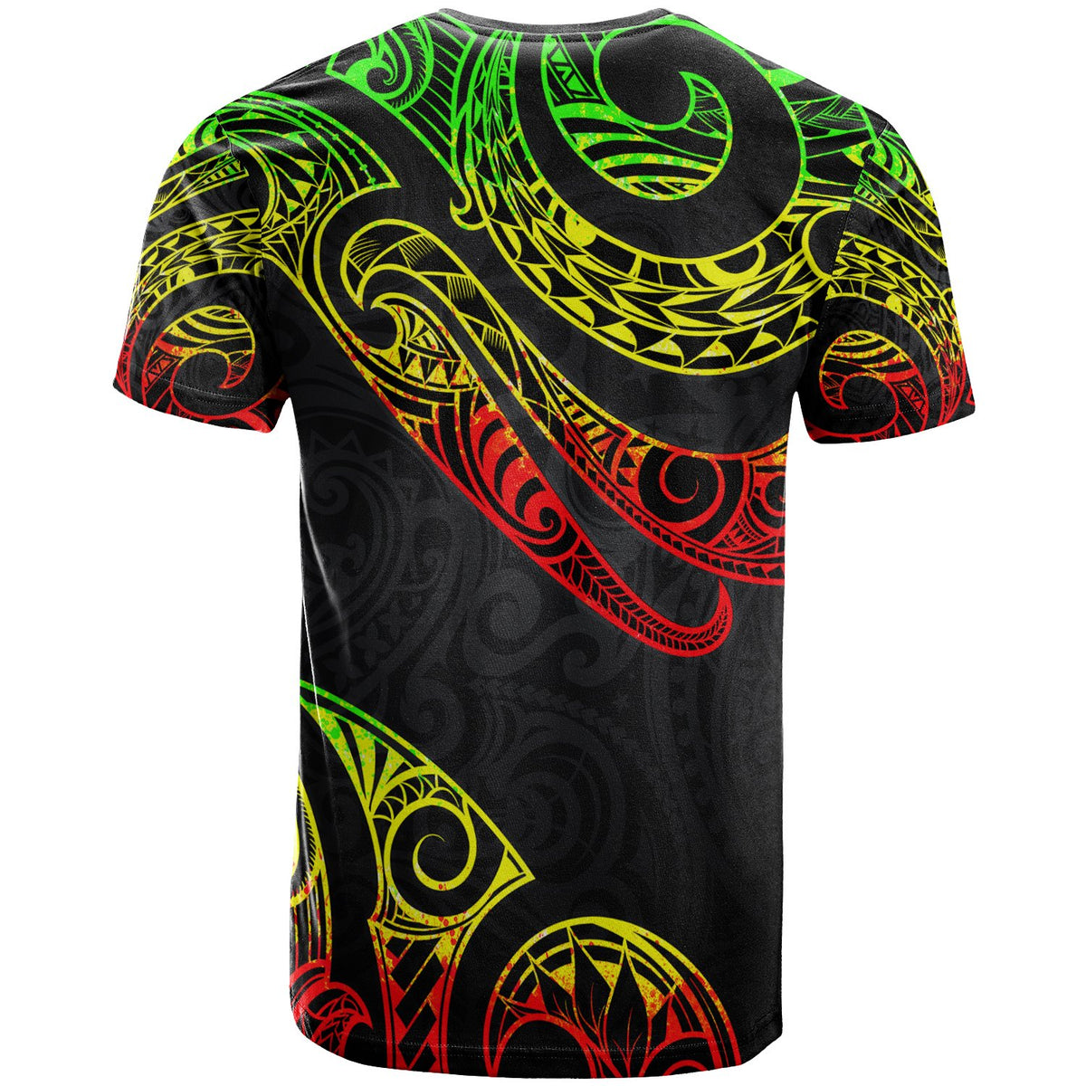 Guam Polynesian T Shirt Polynesian Tattoo Reggae Version - Polynesian Pride